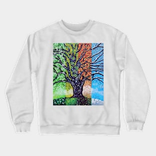 'A TREE FOR ALL SEASONS' Crewneck Sweatshirt